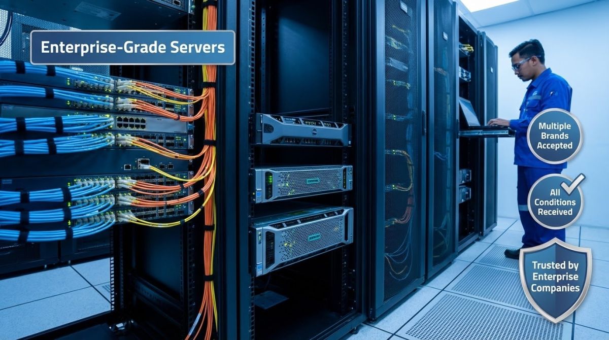 Terima server bekas kantor