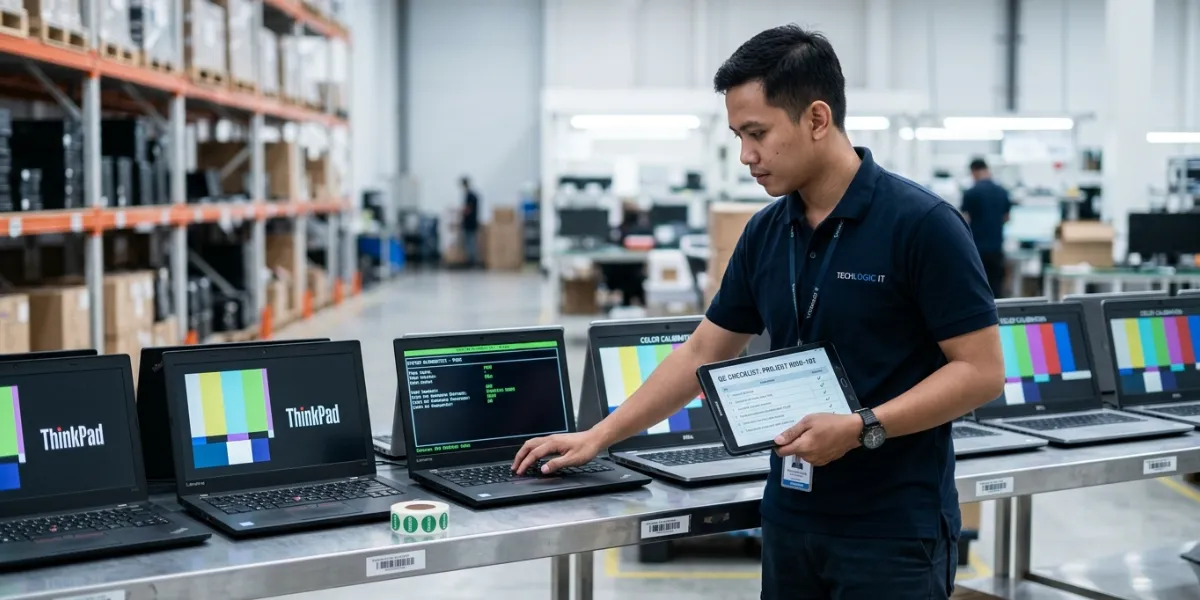 Tren valuasi harga laptop bekas enterprise pasar sekunder B2B 2025