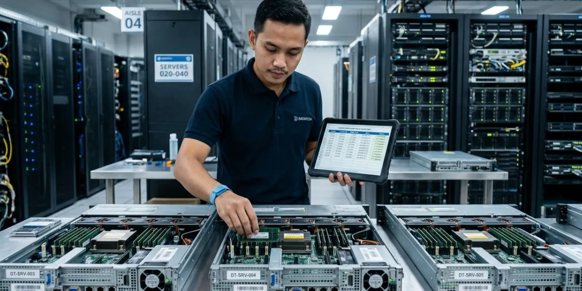Valuasi harga server bekas enterprise berdasarkan generasi prosesor pasar sekunder 2026